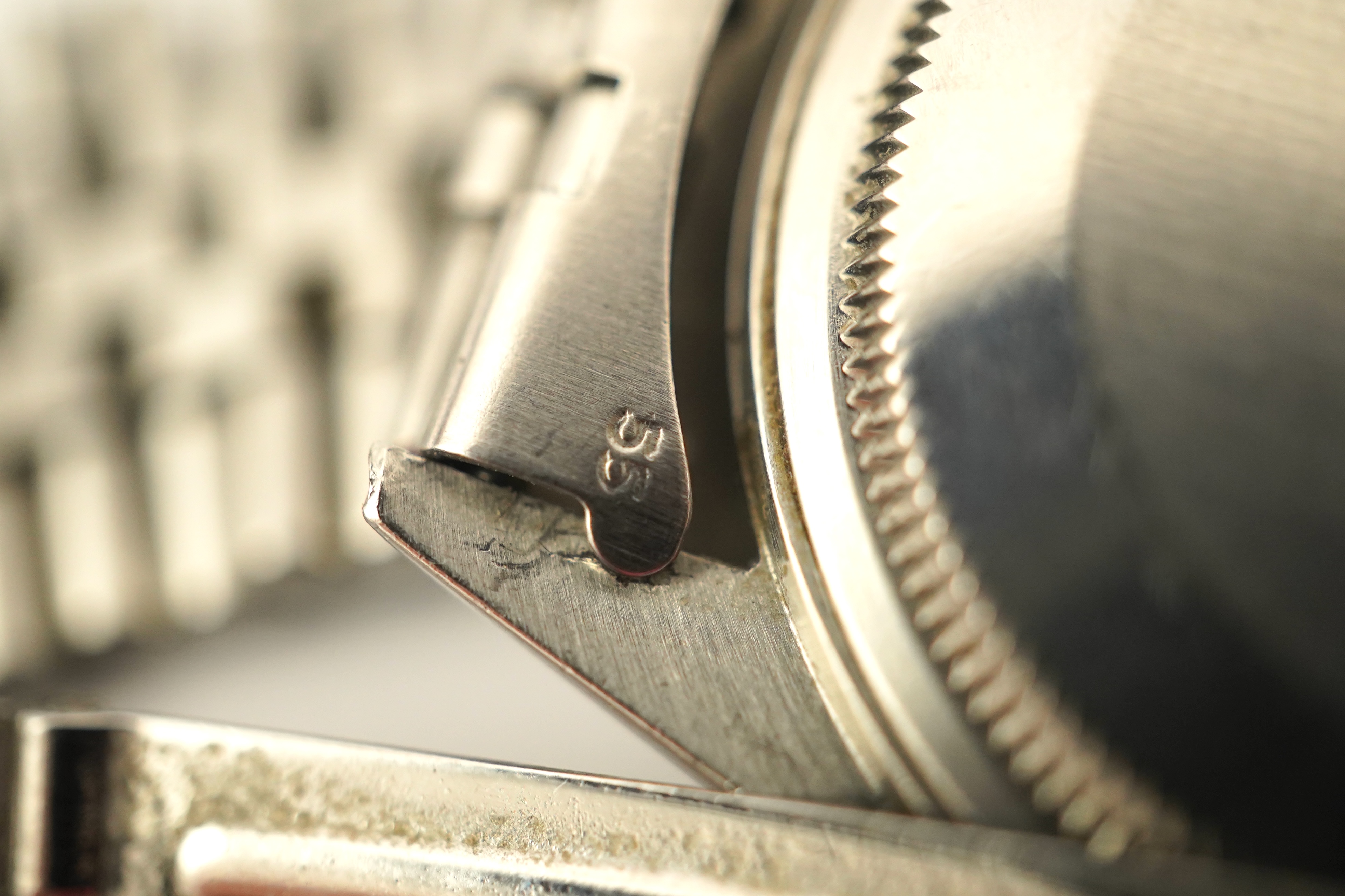 A gentleman's mid 1970's stainless steel Rolex Oyster Perpetual Datejust, on a stainless steel Rolex bracelet